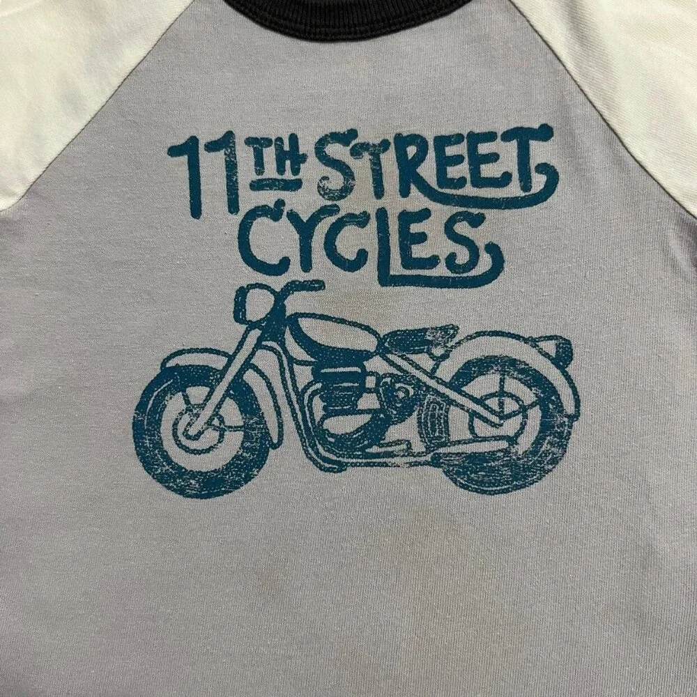 Baby Gap 12-18m 11th Street Cycles Motorcycle Tee Shirt